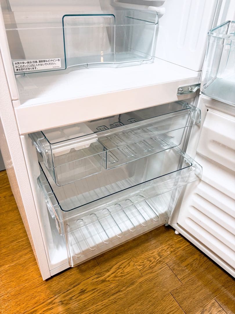 TWINBIRD HR-F911型冷蔵庫、冷蔵室　2021年