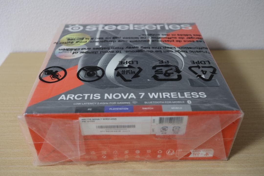 【新品・未開封】SteelSeries ワイヤレス ヘッドセット 61553