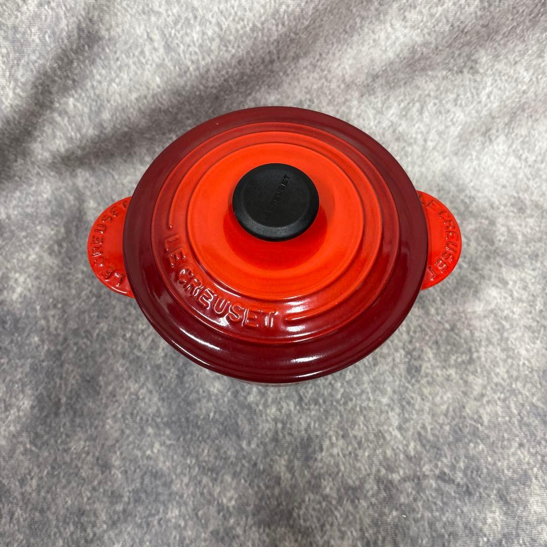 ルクルーゼ　ココットエブリィ　レッド　18cm