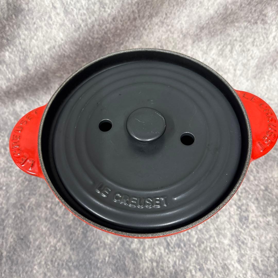 ルクルーゼ　ココットエブリィ　レッド　18cm