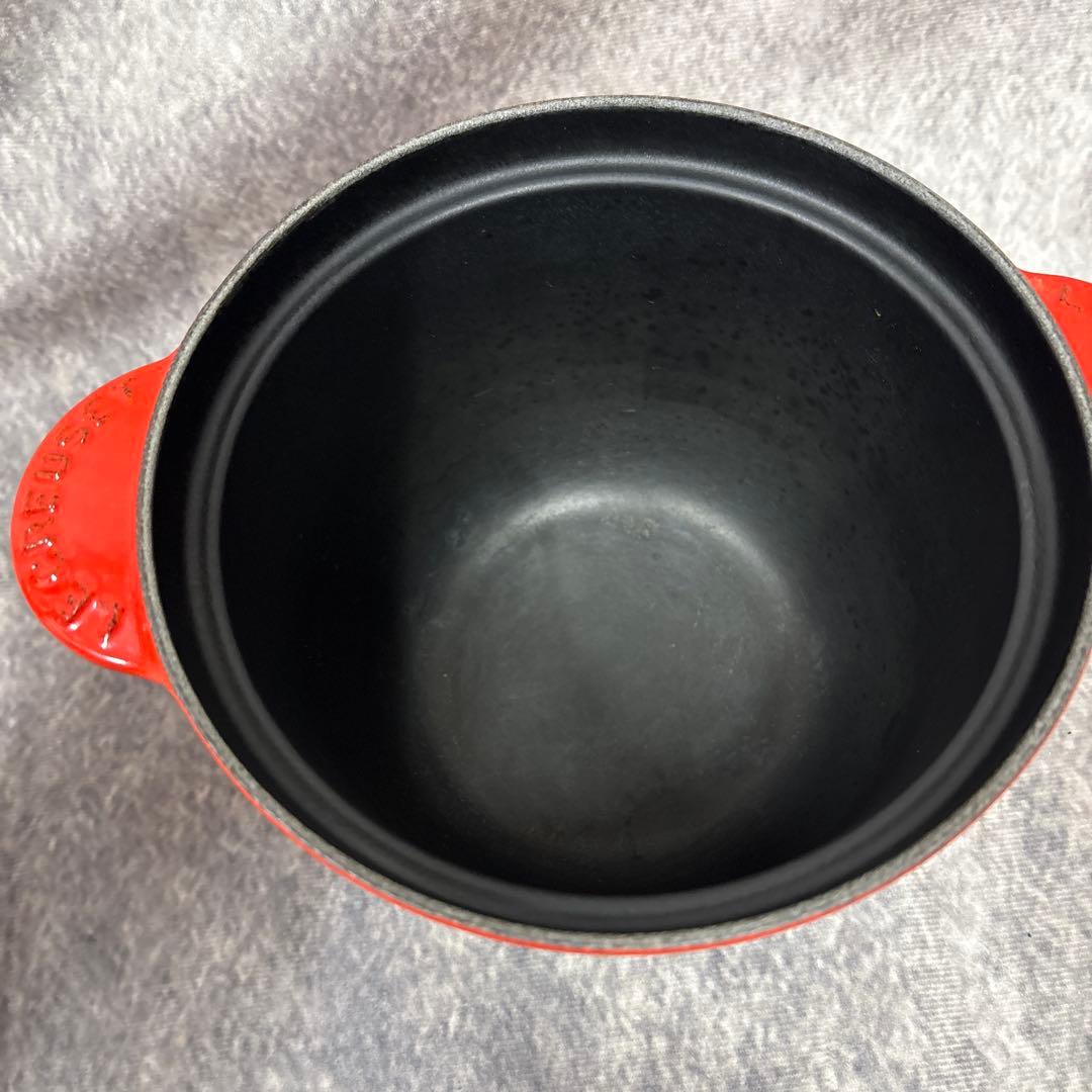 ルクルーゼ　ココットエブリィ　レッド　18cm