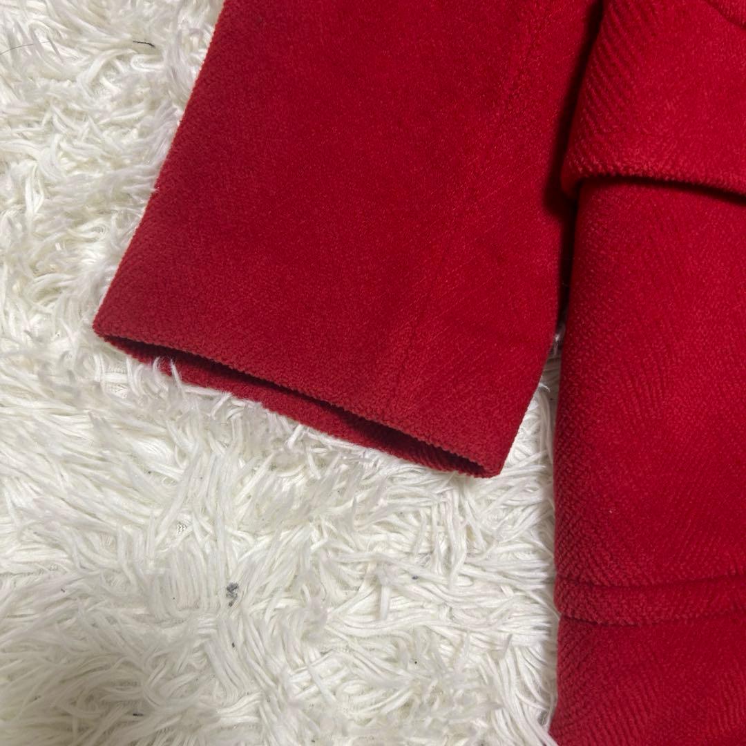 オールドイングランド　Old Englandダッフルコート　ウール　レッド　10