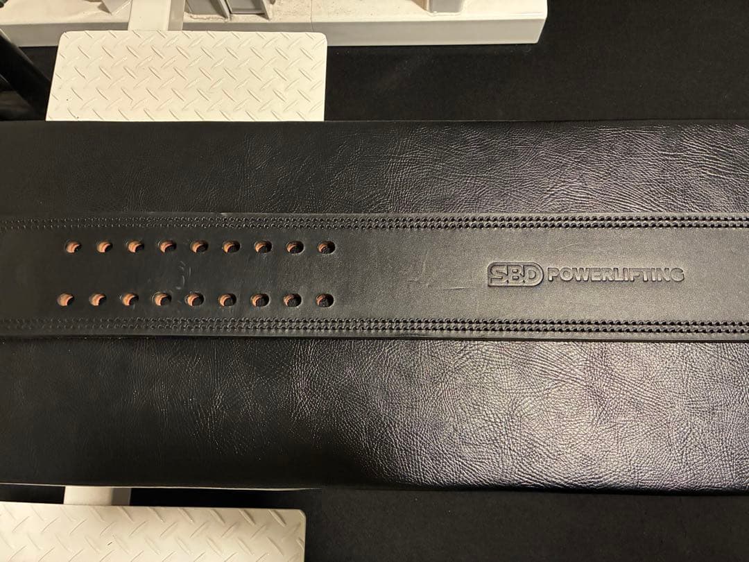 【SBD】パワーリフティングベルト 13mm Mサイズ(現行新ロゴモデル)