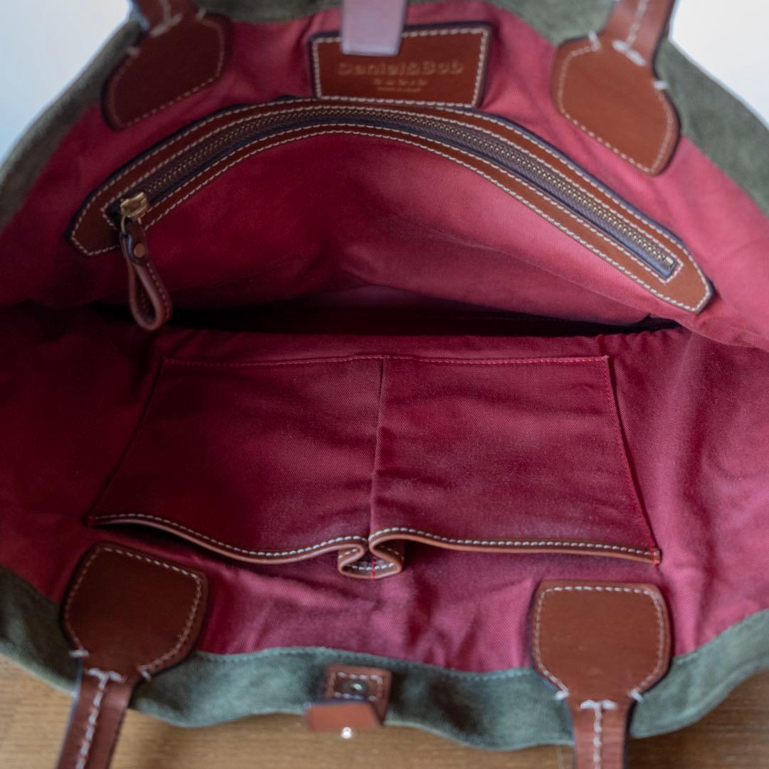 Daniel & Bob ダニエルアンドボブ スウェードトートバッグ 美品です‼️