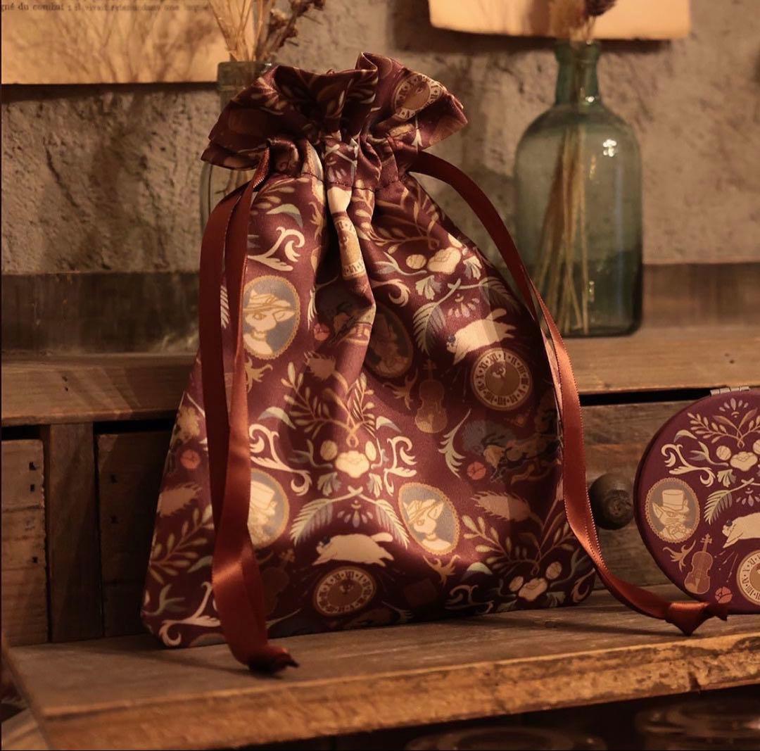 Donguri Closet限定 耳をすませば 巾着＆ダブルコンパクトミラー