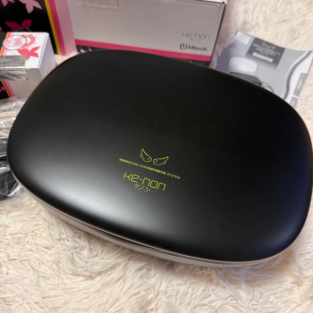 カードリッジ3つ付！　ケノン 脱毛器 Ver.8.4J フルセット