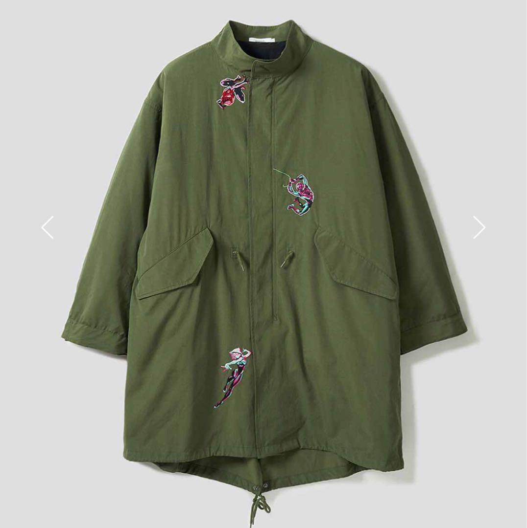 グラニフ　スパイダーマン　スパイディ VS ヴィラン　モッズコート