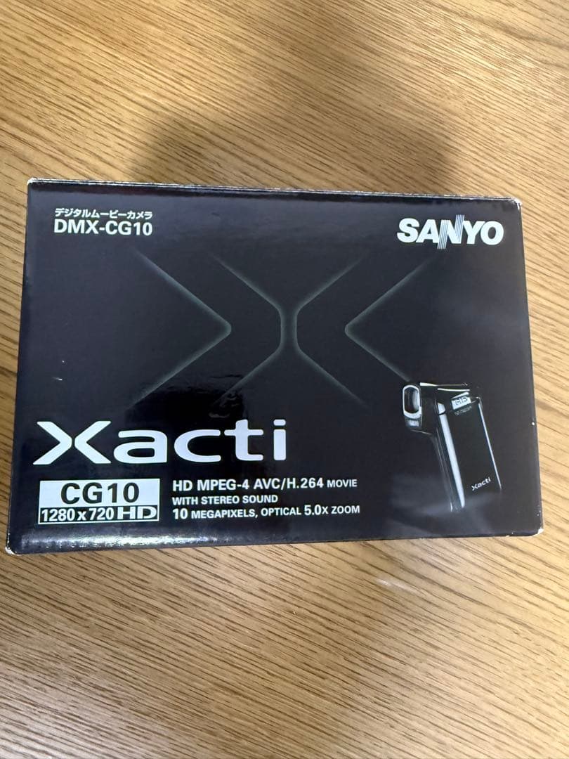 SANYO サンヨー デジカメ Xacti DMX−CG100 ブラック