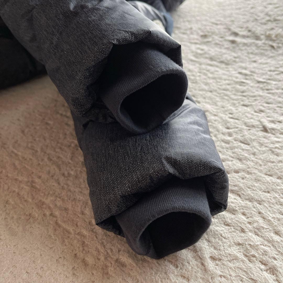 【美品】ジョット ダウンジャケット フード ワッペン ネイビー M相当