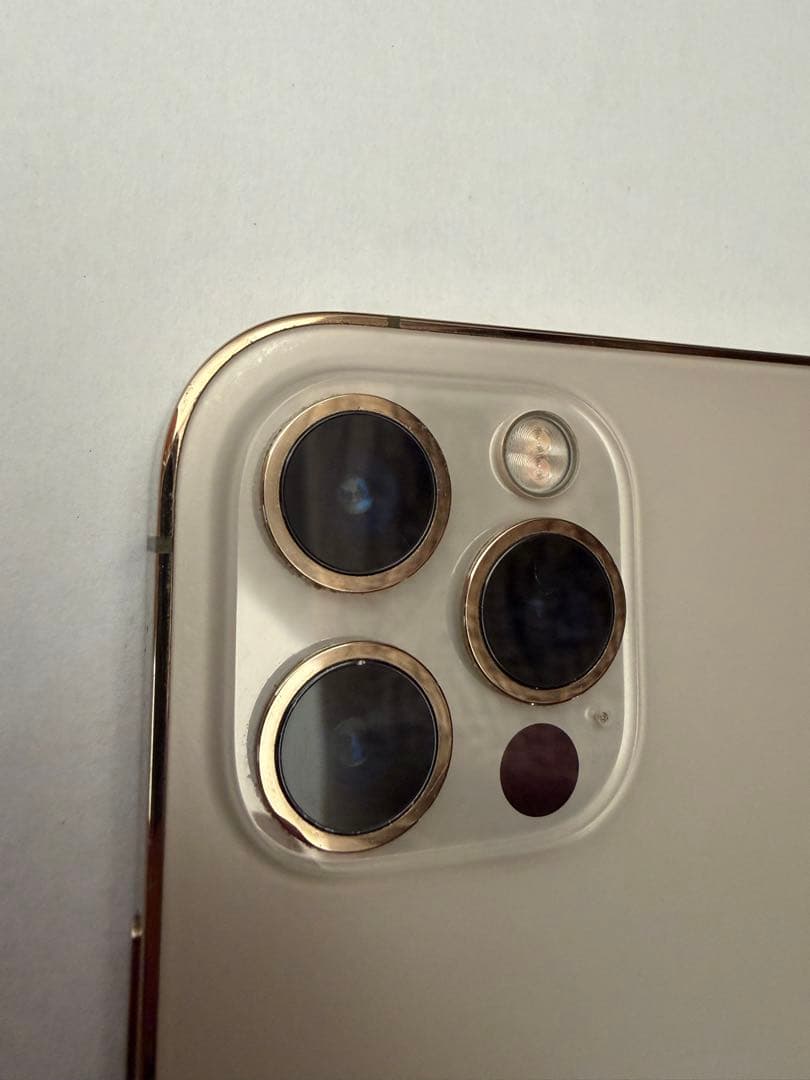 iPhone12pro 128GB ゴールド 76%