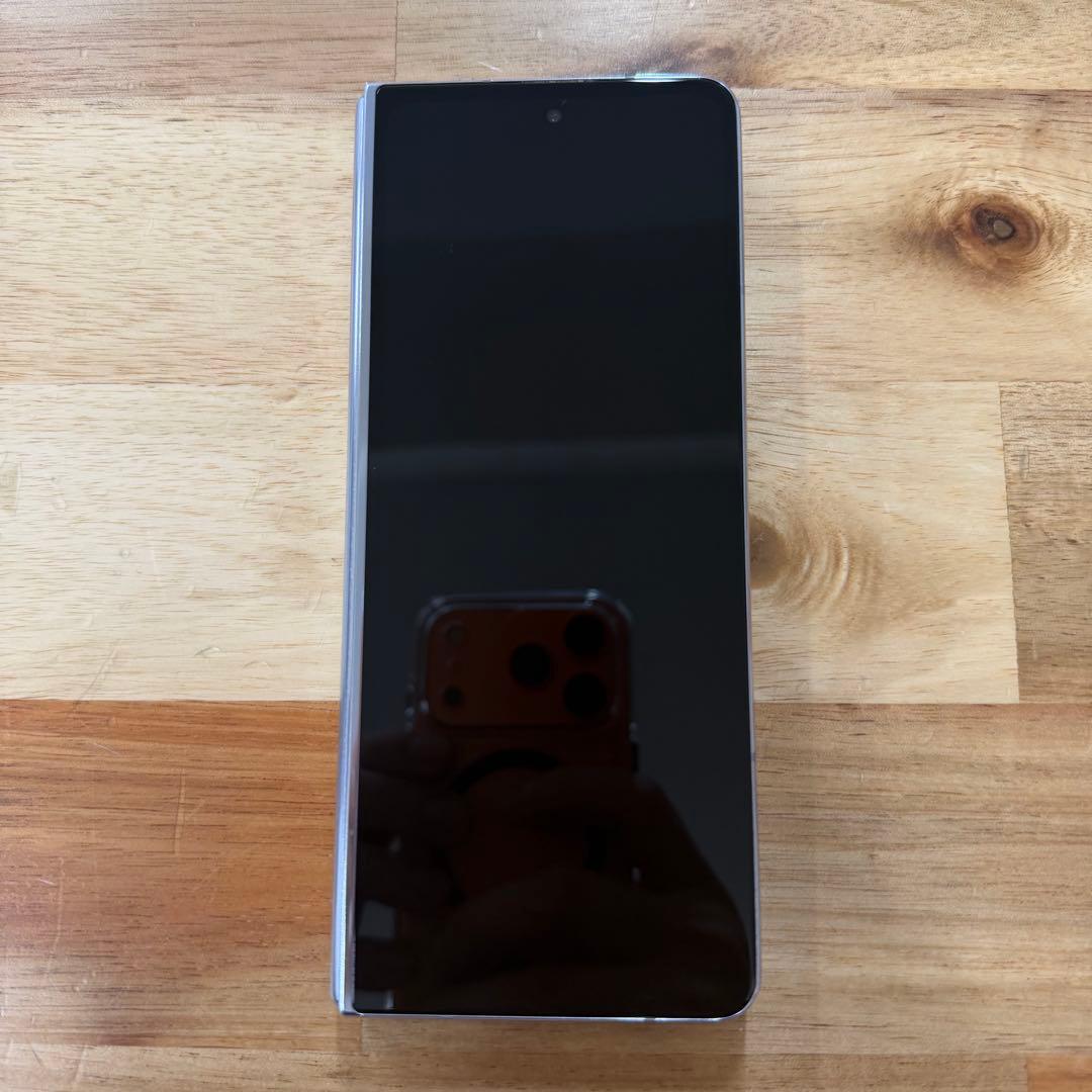 超美品 Galaxy fold5 512GB アイシーブルー韓国