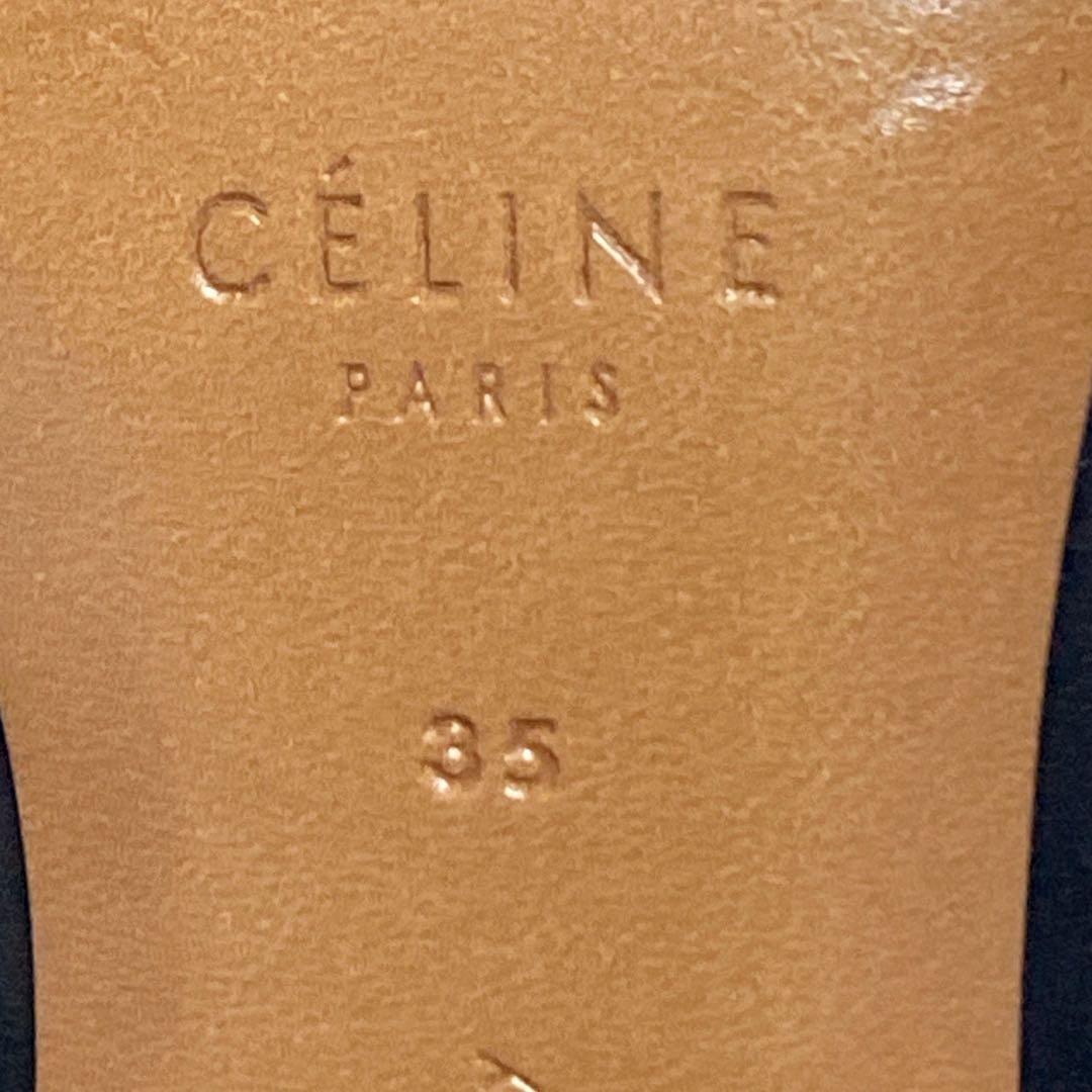 セリーヌ イタリア製 ヒールパンプス フィービーファイロ スエード ブラック35