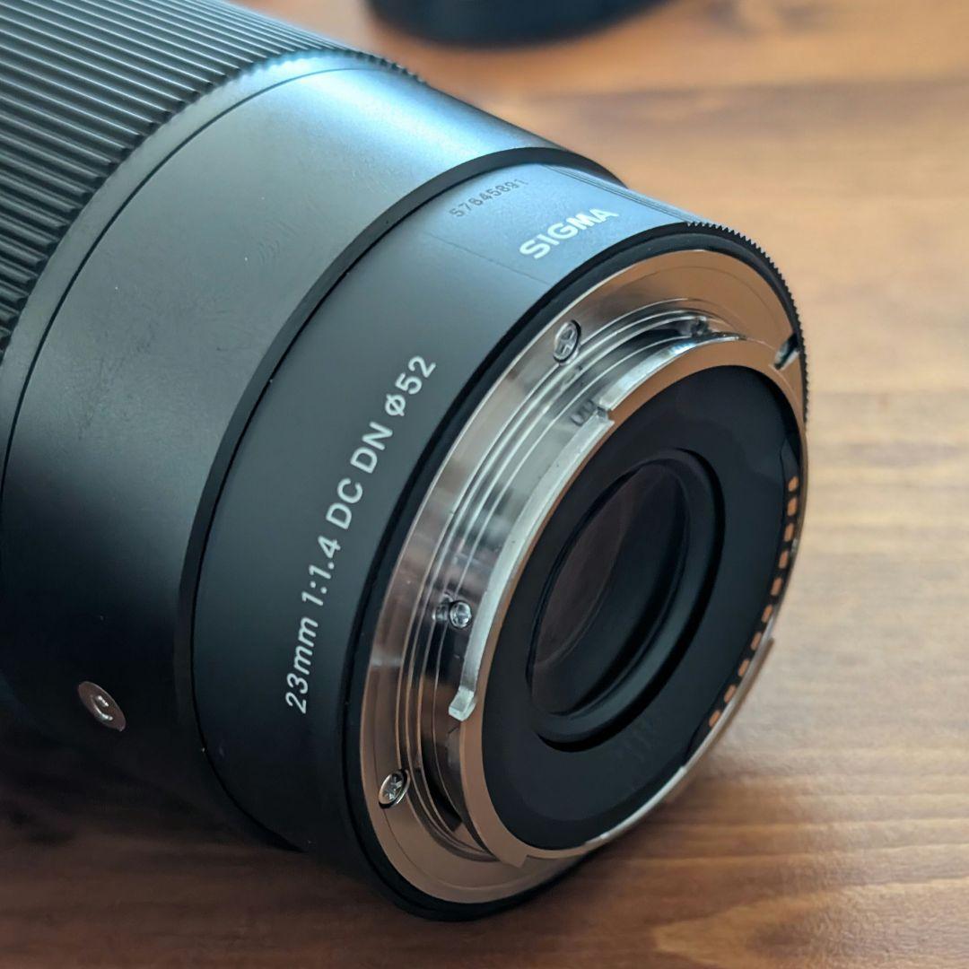 【美品】SIGMA 23mm F1.4 DC DN Eマウント