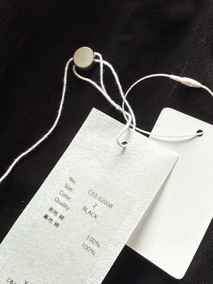 comoli 25aw コーデュロイコモリシャツ