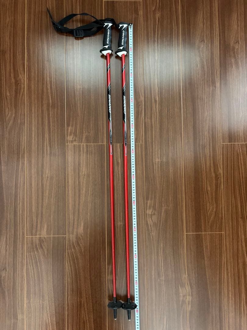 アトミック　スキー板　170 シナノ　スノーポール　セット　PUNX5