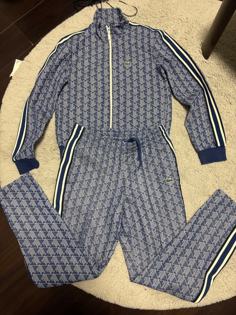 ラコステ セットアップ ブルー
