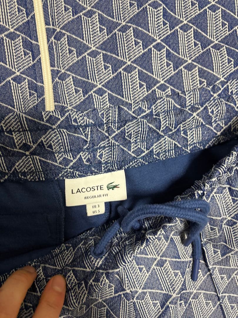 ラコステ セットアップ ブルー