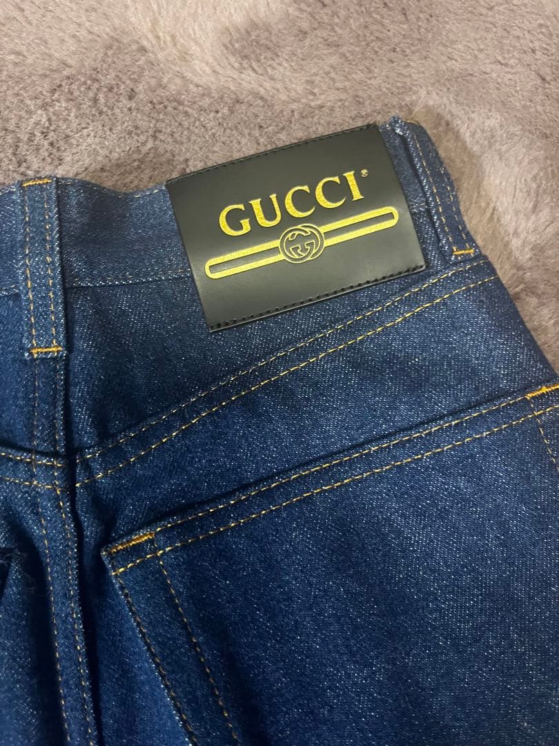 GUCCI グッチ　フレアデニム　サイズ20