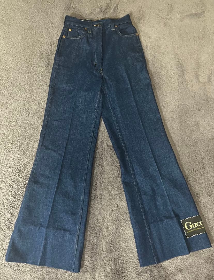 GUCCI グッチ　フレアデニム　サイズ20