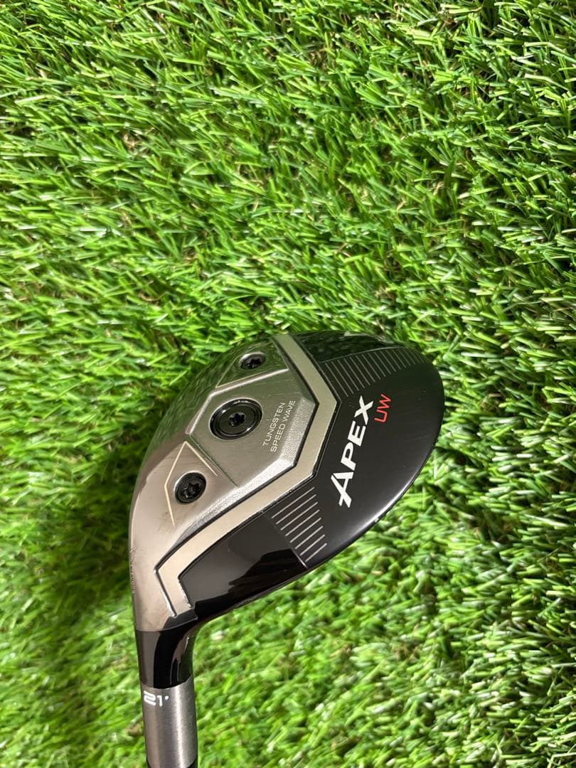 レフティ使用数回！最新キャロウェイAPEX UW21°TENSEI フレックスS