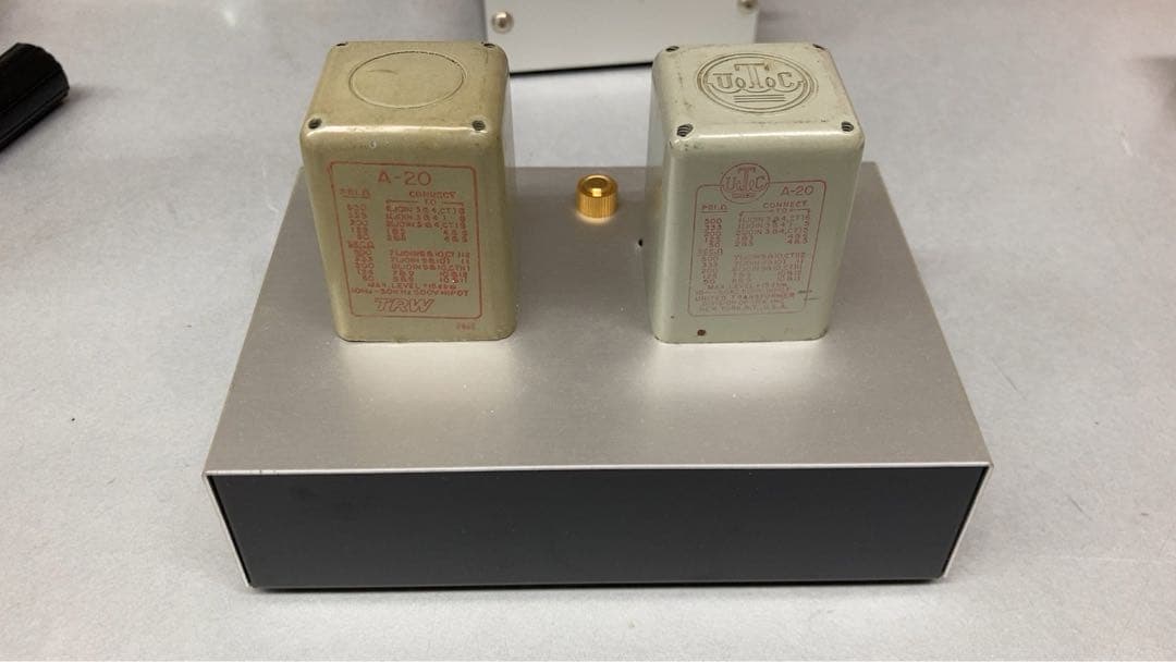 真空管アンプ A-20 utc