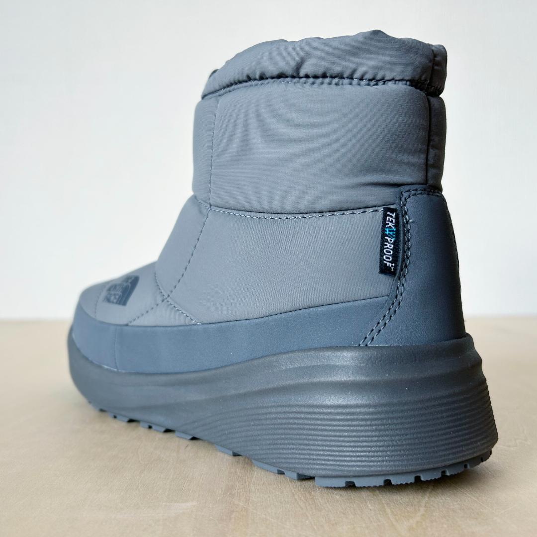 24cm ノースフェイス ヌプシ Nuptse Bootie WP VIII 灰