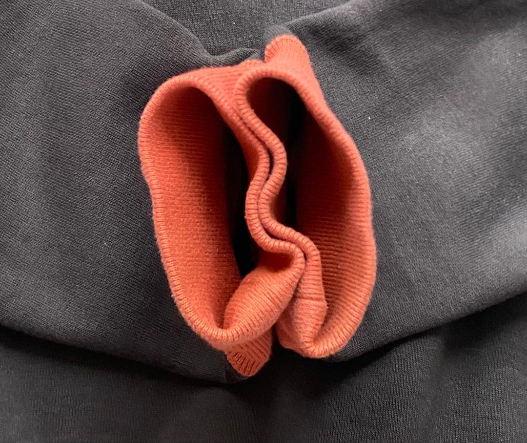 美品 deluxeware 両V フリーダムスリーブ ツートーン スウェット L