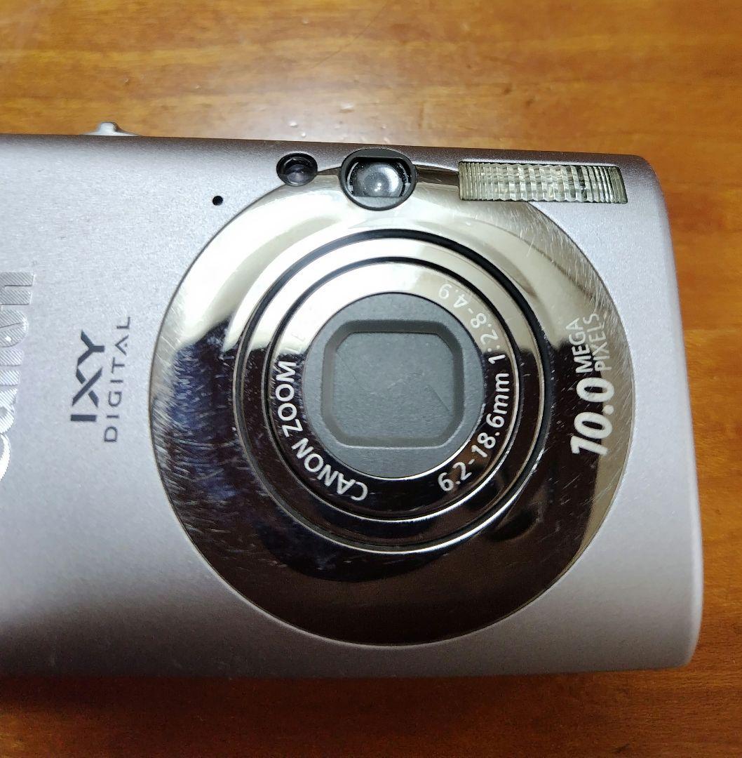 CANON キャノン　IXY 110 IS　デジタルカメラ　ジャンク　シルバー