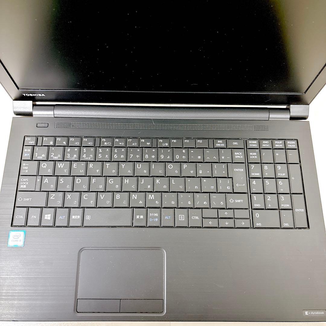 快適動作のSSD✨メモリ８GB カメラ付き すぐ使える ノートパソコン 東芝