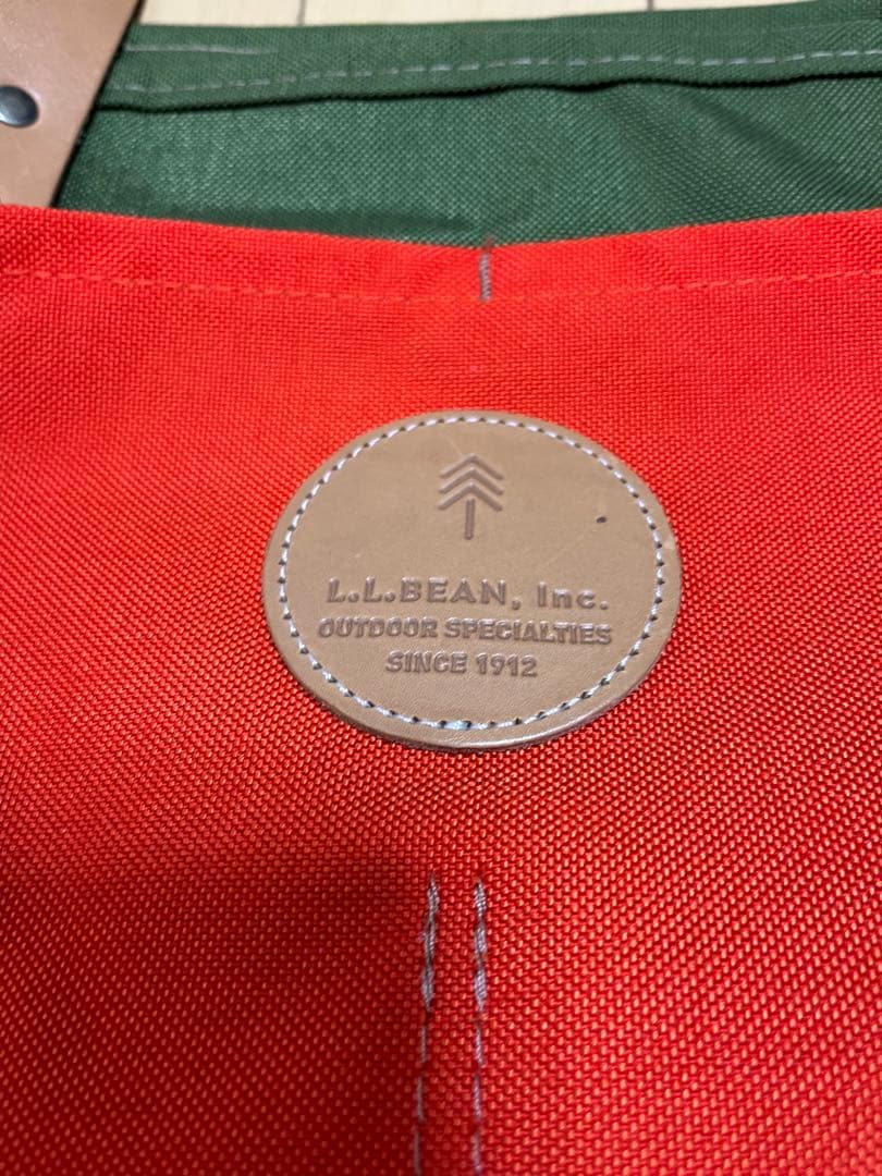 llbeanユーティリティトートバッグusaアメリカ製エルエルビーン古着レザー