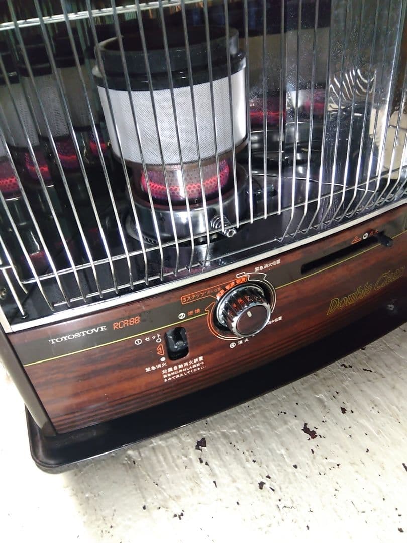 トヨトミ トヨストーブ RCA-88形 開放式石油ストーブ しん式 放射形