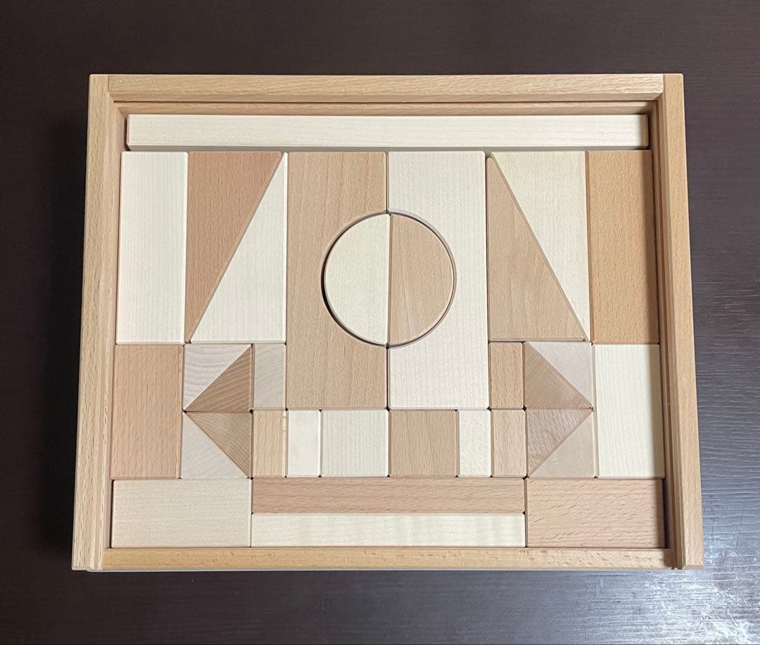 【美品】アルビスブラン 積み木セット Albisbrunn 積木 49ピース