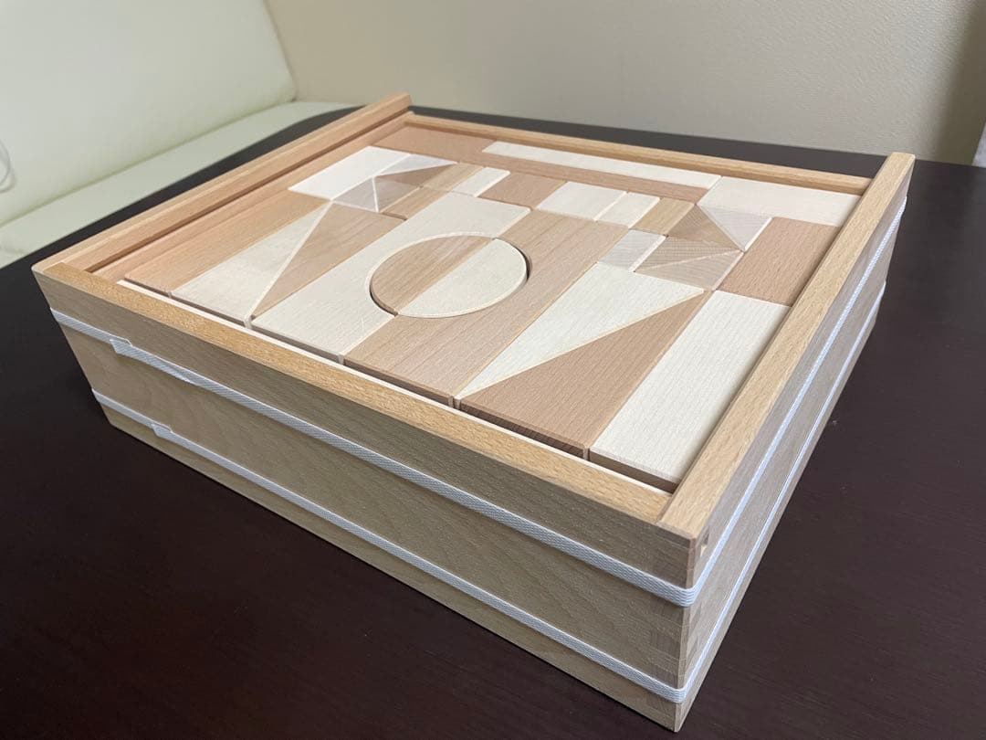 【美品】アルビスブラン 積み木セット Albisbrunn 積木 49ピース