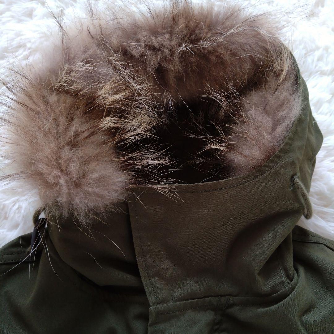 フレッドペリー　迷彩ダウンライナー付 モッズコート　フィッシュテールF2562