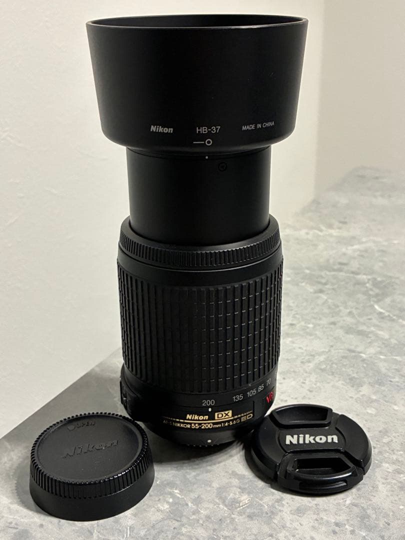 ⭐️極美品⭐️ Nikon 55-200mm f4-5.6G ED VR 望遠レンズ