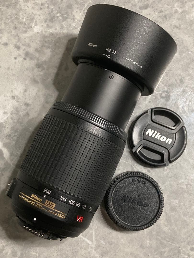 ⭐️極美品⭐️ Nikon 55-200mm f4-5.6G ED VR 望遠レンズ