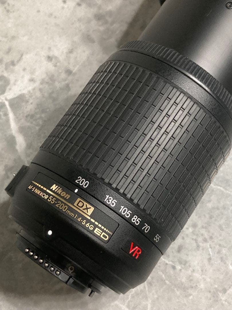 ⭐️極美品⭐️ Nikon 55-200mm f4-5.6G ED VR 望遠レンズ