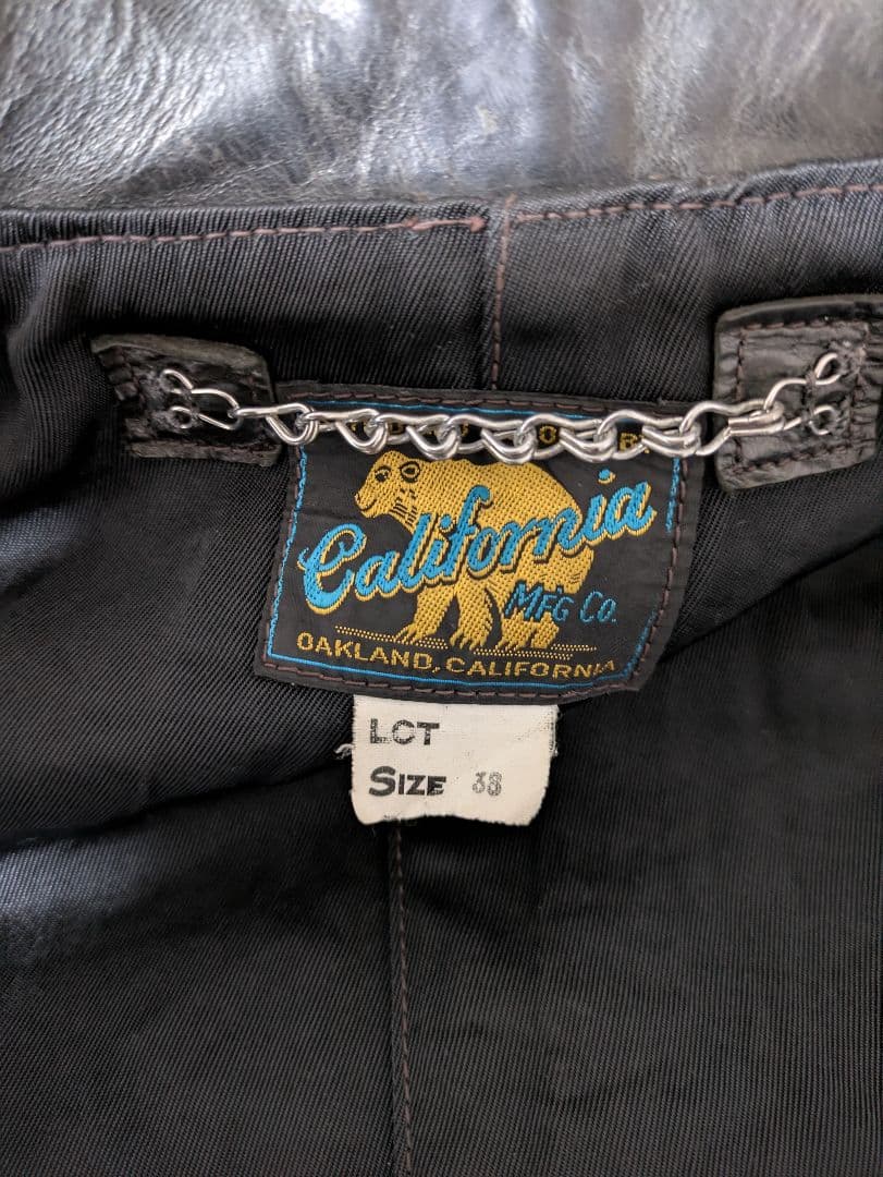 レインボーカントリー　ホースハイド　ダブルライダース 38黒