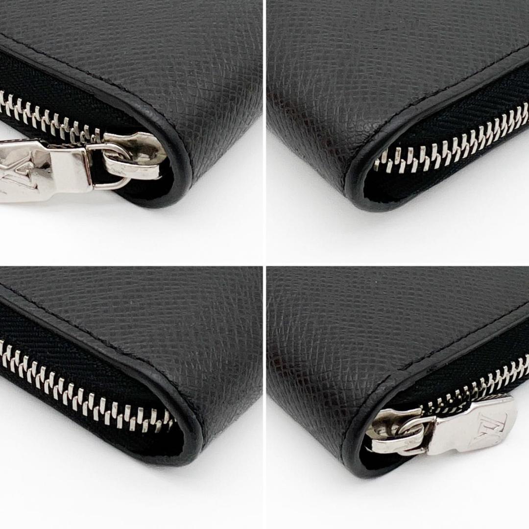 【美品・IC搭載】ヴィトン タイガ ジッピーオーガナイザー NM 黒 長財布