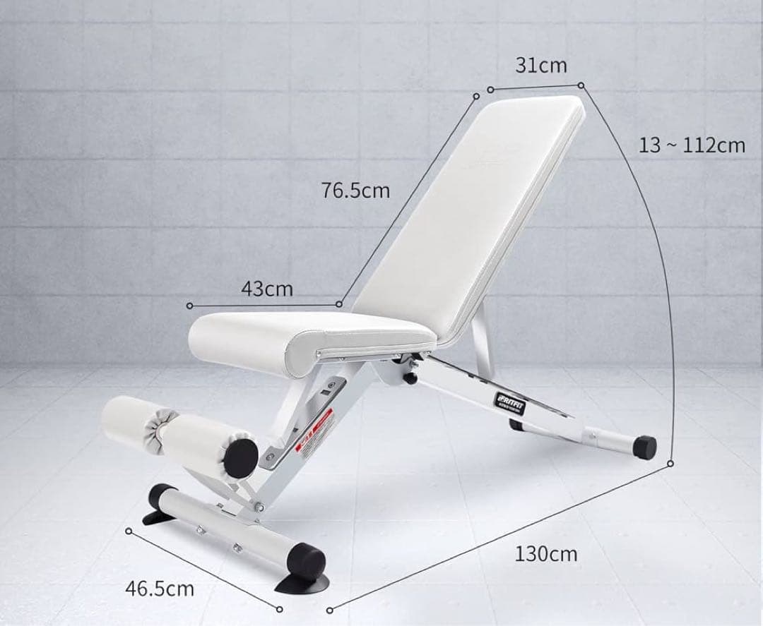 【完全未使用】1台3役 マルチ トレーニングベンチ 薄いライトグレー
