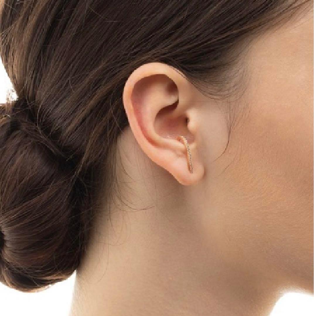 Hirotaka Gossamer ダイヤモンド インナーフック ピアスM