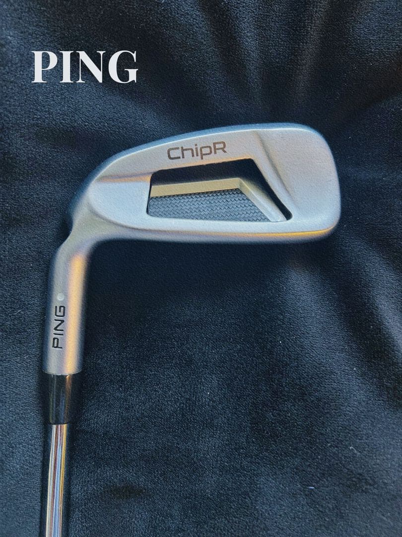 【美品】PING ChipR 34インチ レフティ チッパー スチール