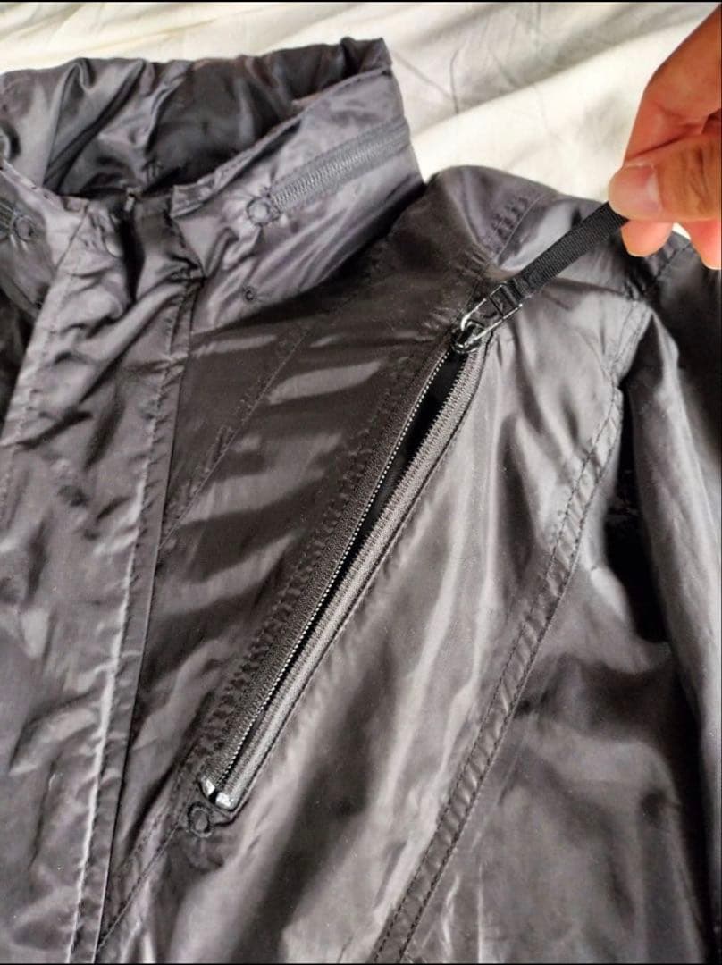 ISSEY MIYAKE アーカイブ ナイロン パラシュート ロング コート