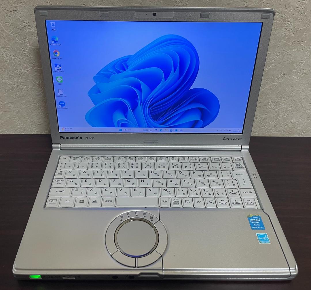 Win11搭載 CF-NX3 メモリ8GB SSD256GB