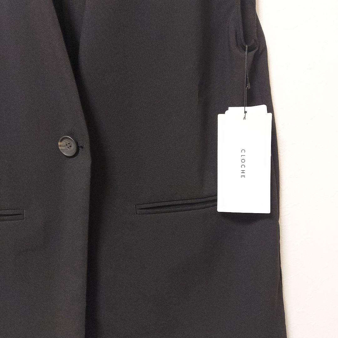 2025新品クロシェジレスーツ　セール　 ブラック