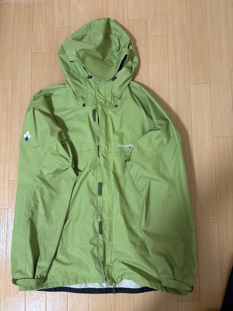 ポ*酢様 mont-bell マウンテンパーカー XL グリーン