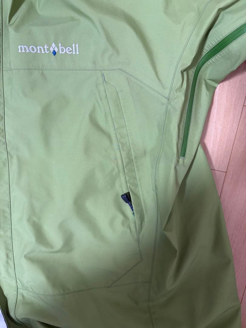 ポ*酢様 mont-bell マウンテンパーカー XL グリーン