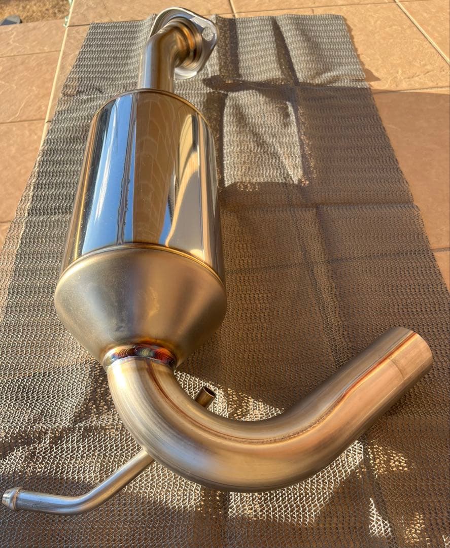 ジムニーJB64 フジツボ サイド出しマフラー A-K 走行200km