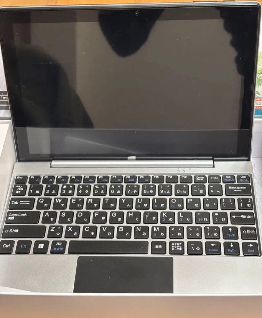 情熱価格PCタッチスクリーン タブレット シルバー