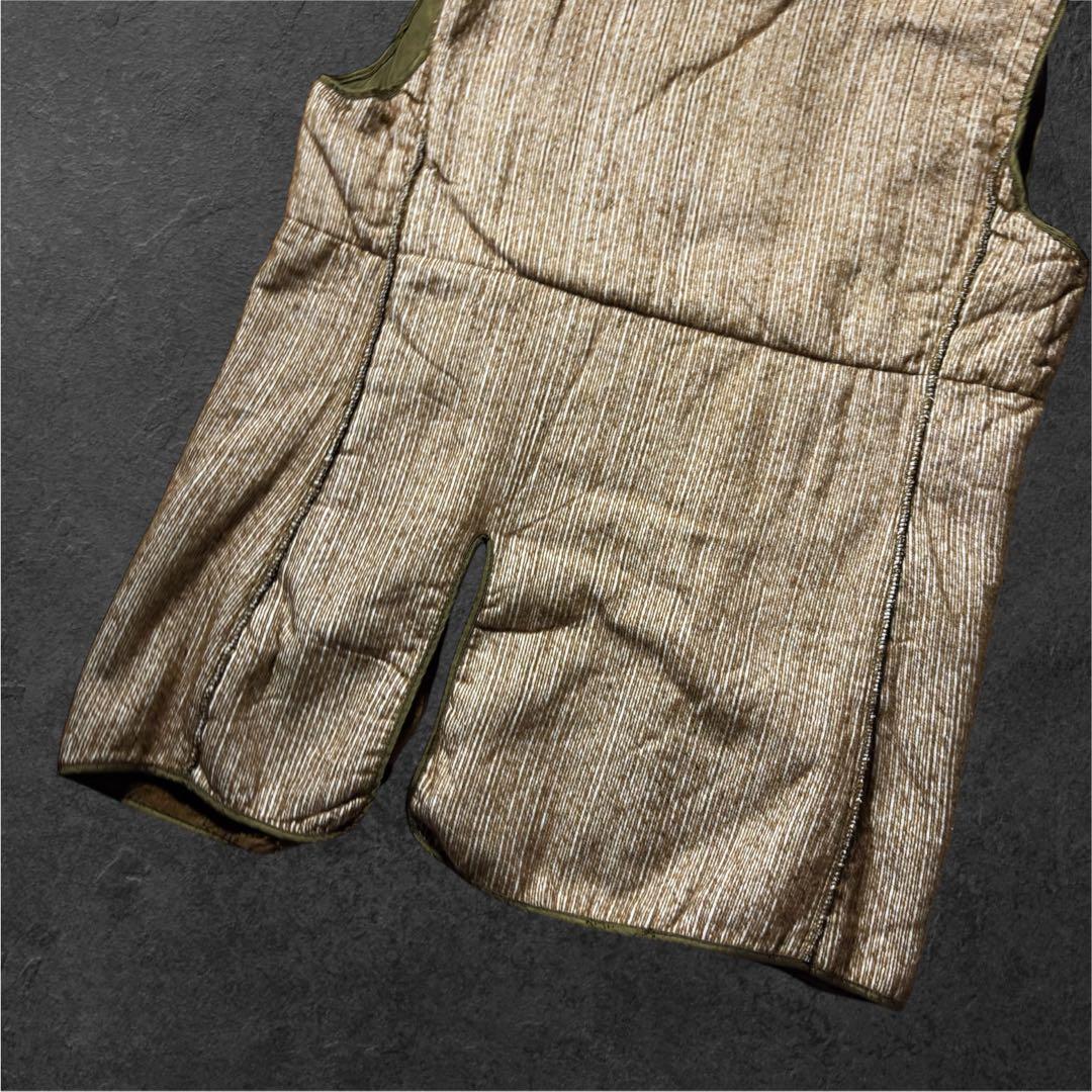 イタリア軍 ボアライナーベスト グランパコア カーキ 茶